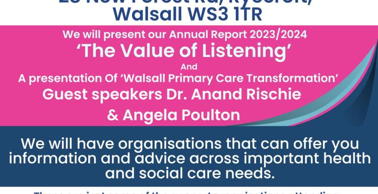 Flyer for event